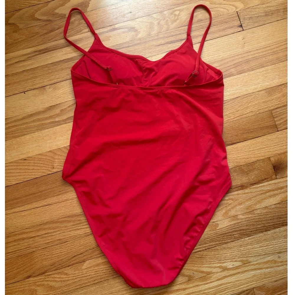 Andie The Amalfi‎ One Piece Swimsuit Red Cherry size XL NWOT